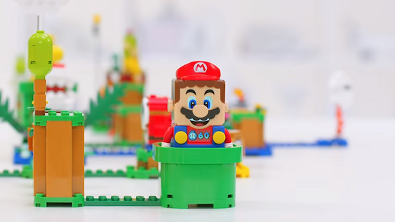 ¡Bienvenidos al mundo de lego Mario!