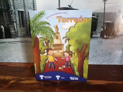 Invitan a colorear el nuevo libro infantil de Torreón