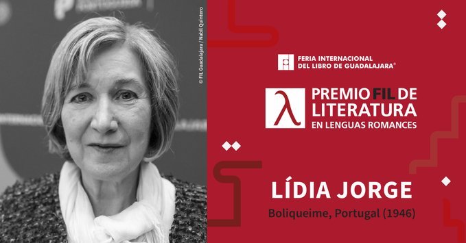 Escritora portuguesa obtiene Premio FIL de literatura