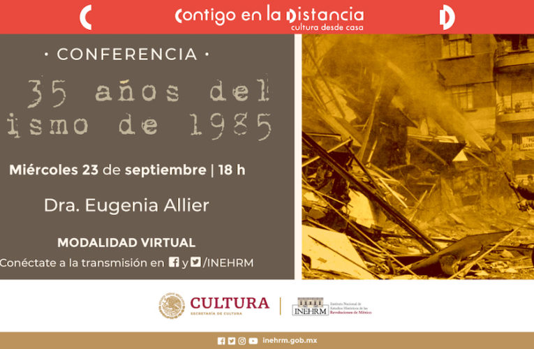 Recordarán el terremoto del 85 con una charla