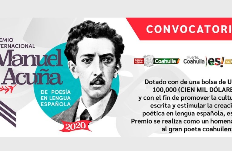 Lanzan el Premio Internacional de Poesía Manuel Acuña