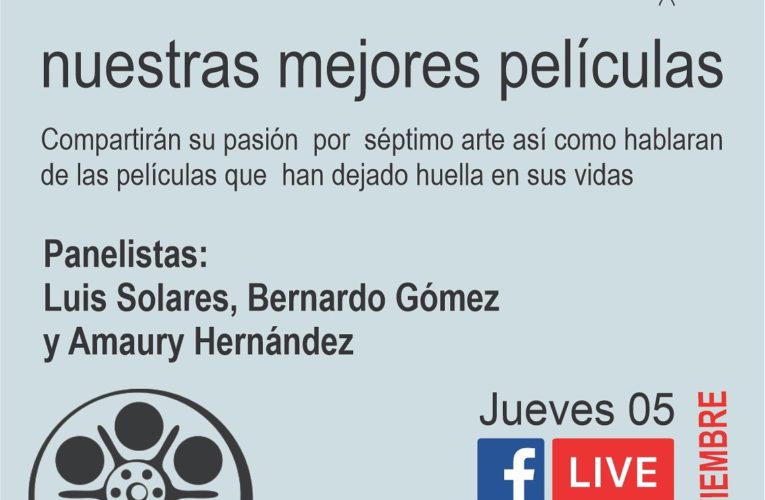 Presentan la charla en vivo: Nuestras mejores películas