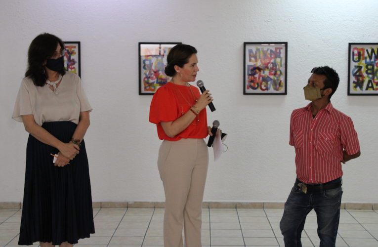 Inauguran exposición del artista gráfico Norberto Treviño