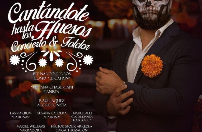 Presentan el espectáculo “Cantándote hasta los huesos”