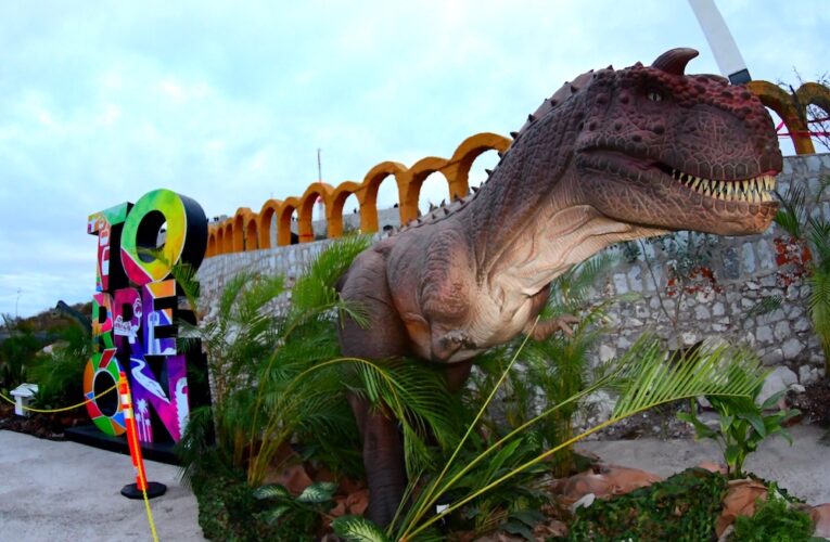 Regresa la exhibición de Dinosaurios a Puerto Noas