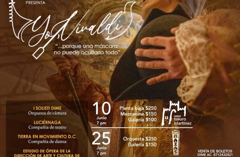 Yo Vivaldi: el espectáculo que reúne música, danza, teatro y pintura