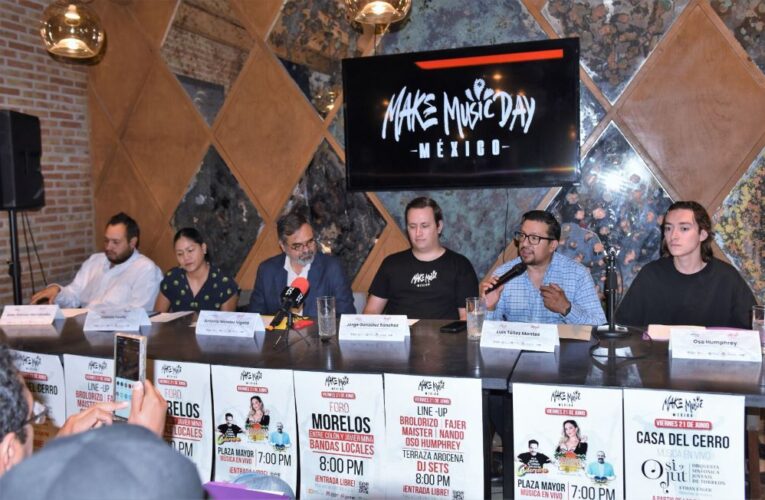 Torreón se llenará de música en el Make Music Day