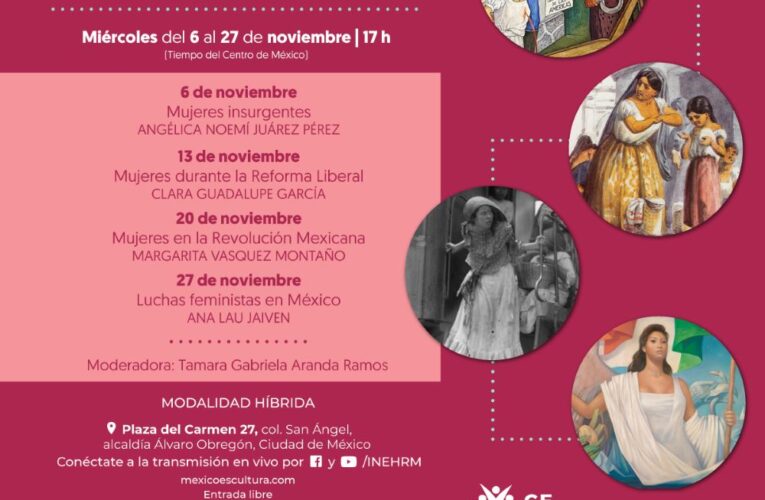 Invitan a conferencias sobre la historia de mujeres luchadoras