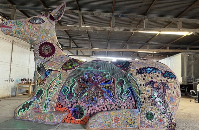 Inauguran la escultura monumental Kauyumari en Torreón
