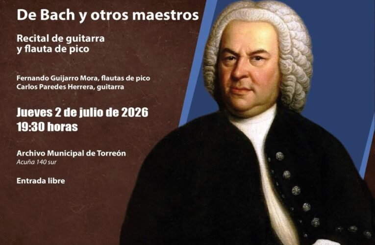 Archivo Municipal presenta recital de música barroca y renacentista