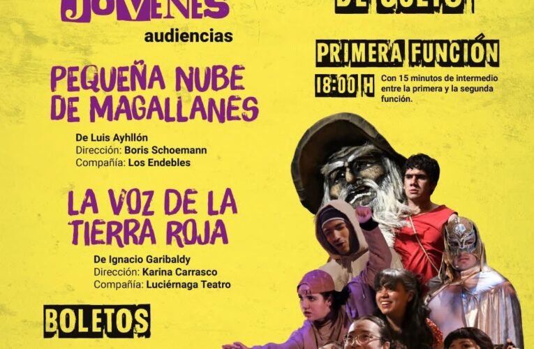 Presentan función de teatro para jóvenes audiencias