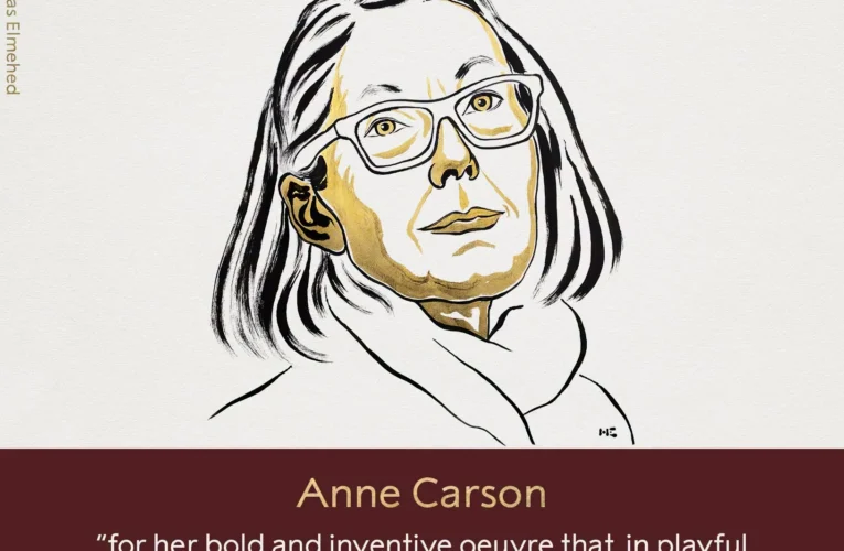 Anne Carson gana el Premio Nobel 2026 “por su por su audaz e inventiva obra”